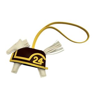 爱马仕 Rodeo PM 手袋，Robeo 24 包饰，其他配饰，Anjou Milo，Clé/Tail/Jaune Naples，女士 [二手]