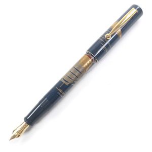 미사용품 □ PILOT 파일럿 펜촉 18K F 니브 쿠니코 아키라 창립 100주년 기념품 도키 후지와 메이지 마루 아오옌 361/800 초희소 만년필