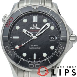 Omega Seamaster Diver 300M Co-Axial 41mm 007 James Bond 50th Anniversary Limited Edition of 11,007 pieces worldwide Seamaster 300M Co-Axial James Bond 007 212.30.41.20.01.005 Stainless Steel Men's Watch Black Excellent Condition [Pre-owned]