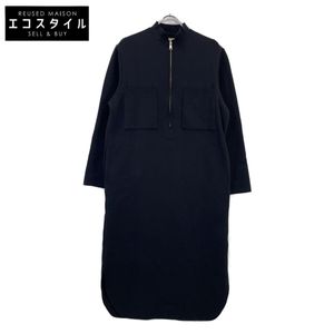 Meyame Black Half Zip Dress F [Used]