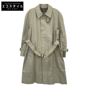 Aquascutum Made in England Checkered Lining Trench Coat Size 38 [Pre-owned]