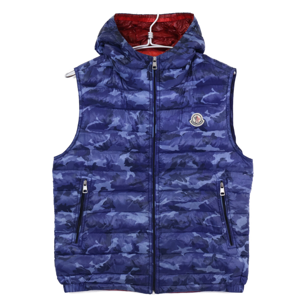 Pre-owned Moncler Patrick Gilet Camouflage Hoodie 1 | 日本二手精品