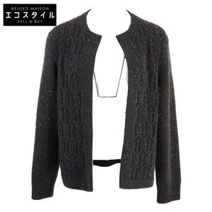Loro Piana [Domestic Authentic] FAL9465 100% Baby Cashmere Knit Cardigan, Size 44 [Pre-owned]