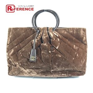 香奈兒 6898*** 圓形手柄 CC Coco 標誌菱格紋手提包