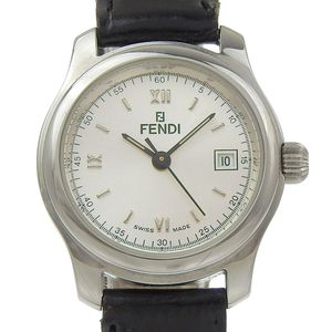 Fendi women’s silver watch 210G Good Pre-Owned Fendi quartz watch silver - Gem main image 2