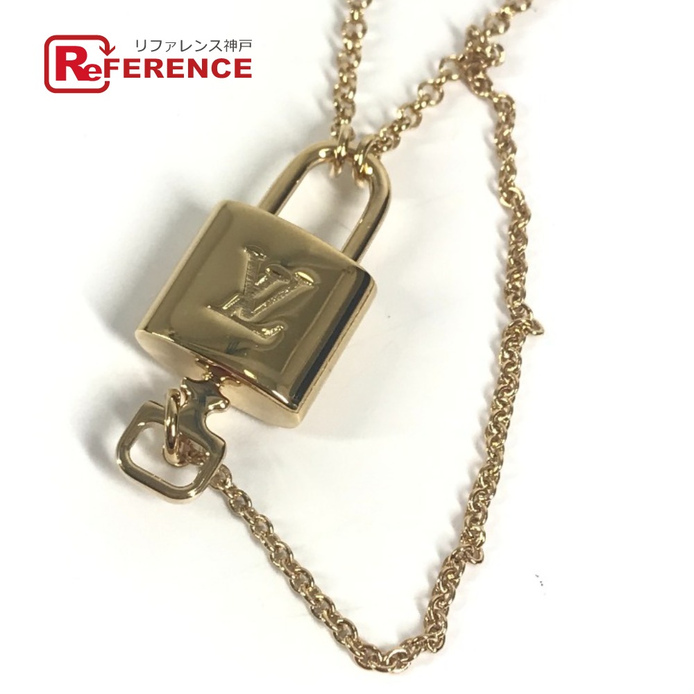 LOUIS VUITTONOB0281 Cadena Logo Collier LV Rocky 項鍊