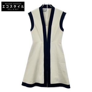 Gucci 515533 White GG Belt Jersey Sleeveless Dress, Size M [Pre-owned]