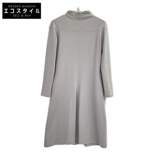 Jil Sander JSPN710003 Gray Wool Dress, Size 34 (Pre-owned)