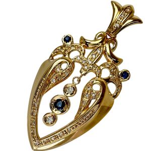 二手蓝宝石和钻石超越top，18K金，9.1克，女士款。