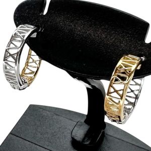 二手耳环，18K黄金/18K白金，1.5克，女士款。