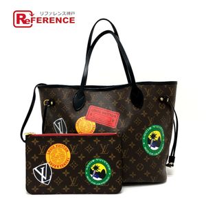 LOUIS VUITTONSP2138 世界巡迴之旅 Neverfull MM 手提包