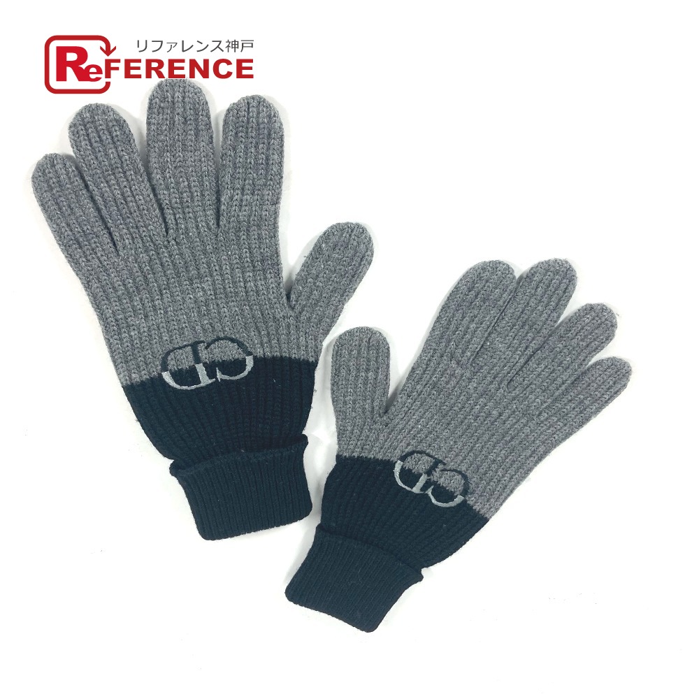 Dior two- Color CD logo gloves | 日本二手精品 ｜ DOKODEMO