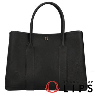 Hermès Garden Party 36 Negonda Women's Tote Bag, Black (Pre-owned)