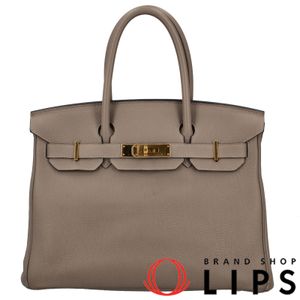 Hermès Birkin 30 Togo Women's Handbag
Asphalt [Pre-owned]