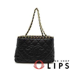 二手香奈兒 Chain Me 手提包 A50494 黑色羊皮款。