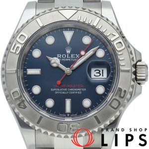 Rolex Yacht-Master 40 Blue Watch 126622, Box and Warranty Card, Stainless Steel/Platinum Men's Watch, Excellent Condition, Unused