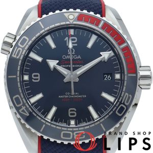 Omega Seamaster Planet Ocean 600M Co-Axial 39.5mm 2018 Pyeongchang Olympics Limited Edition (2018 pieces worldwide) 522.32.44.21.03.001 Stainless steel/rubber men's watch, blue, excellent condition, box, warranty card, replacement strap. [Pre-owned]