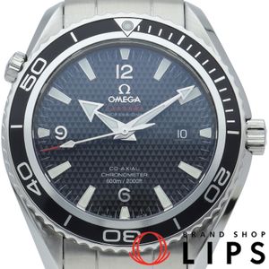 Omega Seamaster Planet Ocean Co-Axial 45.5mm 007 Limited to 5,007 pieces worldwide Seamaster Professional 600 Planet Ocean Quantum of Solace 007 222.30.46.20.01.001 Stainless Steel Men's Watch Black Polished Excellent Condition [Pre-owned]