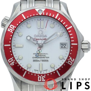 Omega Seamaster Diver 300M Co-Axial 36mm Seamaster Diver 300M Vancouver 2010 Olympics Limited Edition 212.30.36.20.04.001 Stainless Steel Men's Watch White Polished Excellent Condition [Pre-owned]
