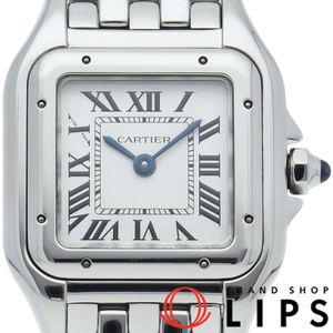 Cartier Panthère de Cartier Watch SM Panthère De Cartier Watch WSPN0006, box and warranty included, stainless steel women's watch, white, polished, excellent condition [Pre-owned]