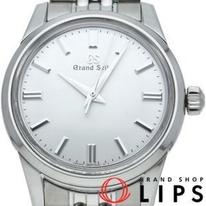 Pre-owned Seiko Grand Seiko Mechanical 37.3mm Elegance Collection Grand Seiko Mechanical SBGW305/9S64-00Z0, comes with box and warranty card, stainless steel men's watch, silver, polished, excellent condition.