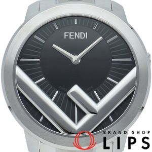 Fendi Runaway Men's Watch F71101000, Box and Warranty, Stainless Steel, Black, Excellent Condition [Pre-owned]