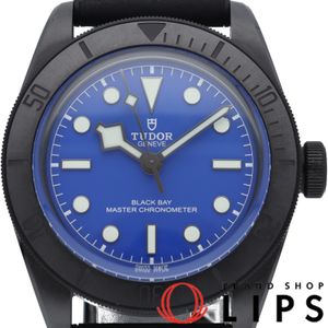 Pre-owned Tudor Black Bay Ceramic Blue Watch, M79210CNU-0007, PVD/Rubber Men's Watch, Blue, Excellent Condition, Box and Warranty Card.