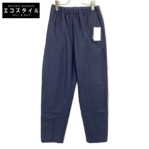 Loewe 8814-299-0145 Navy Wool Straight Pants 1 [Used]