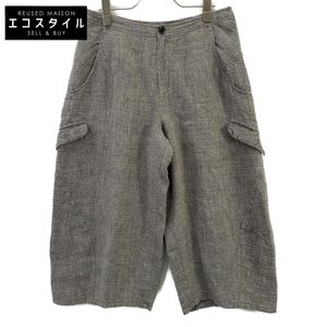 Im 05128134 Gray Linen Wide Pants [Used]