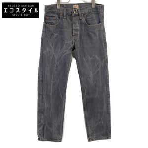 Pre-owned Levi's 501 Black Straight Pants, Size 32