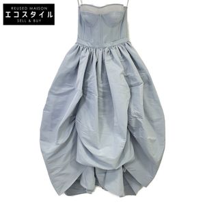Alexander McQueen 2022 Light Blue 703400 Bische Parachut Dress 40 [Pre-owned]