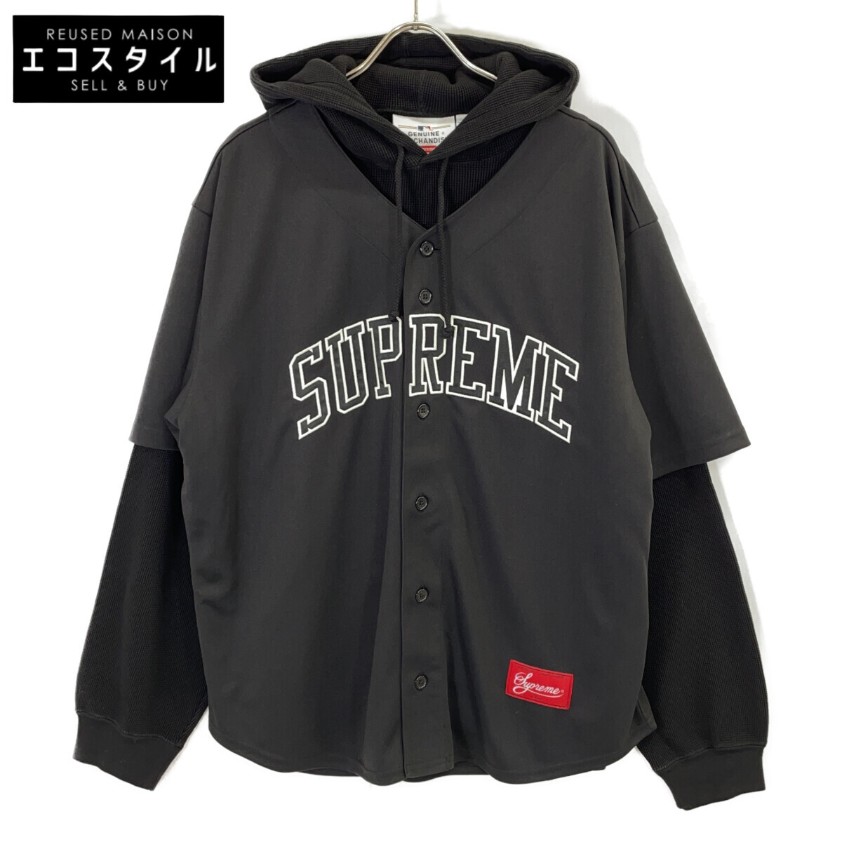 Supreme snap-on Henley long-sleeve top and other items | 日本二手
