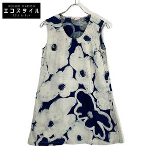 45RPM Indigo Dyed Cotton Tunic Dress 1 [Used]