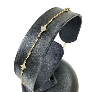 Ponte Vecchio 18K金钻石手链，1.4克，18厘米，女士款 [二手]