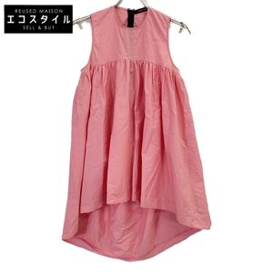Yokochan Y0B-000-002 Pink Sleeveless Dress, Size 38 (Used)