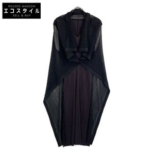 Pleats Please Black Gradation PP13-JH512 Docking Dress 4 [Used]