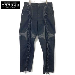 Thug Club Black Mohawk Faux Leather Pants [Pre-owned]