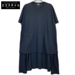 Comme des Garçons Homme Plus Black PM-T043 24SS Docking T-Shirt XL [Pre-owned]