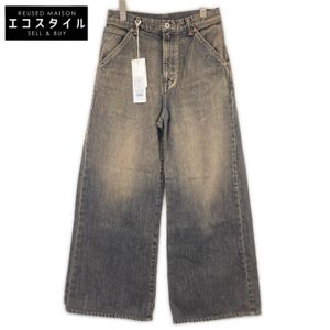 John Bull 25AW JL254P01 Dark Brown Wide Denim Pants, Size M (Pre-owned)