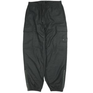 STONE ISLAND STONE ISLAND Autumn/Winter 3100021 Ghost Pieces Wool Nylon Flannel Cargo Pants, Size K2S15310021, S0F24, W32, Black (V0029), Original Price: ¥100,100. Pre-owned.