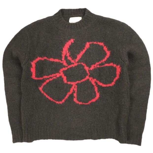 Paloma Wool パロマウール 23AW FLOREKE フラワー刺繍 アルパカクルー 