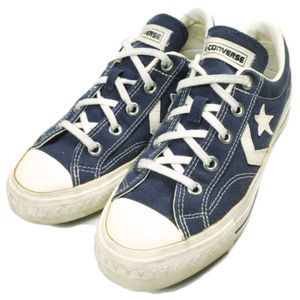 CONVERSE SKATEBOARDING 컨버스 스케이트 보딩 CHEVRON & STAR 쉐브론&스타 1CL544 US5(24 cm) NAVY 스니커 슈즈【중고】【CONVERSE SKATEBOARDING】
