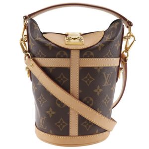 二手LOUIS VUITTON两用旅行包/单肩包 M43587 Monogram 帆布 2019 棕色 DU4119 女士斜挎包/手提包