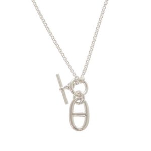 Excellent condition Hermès Chaine d'Ancre Amulet Silver 925 Necklace 1438 [Pre-owned] HERMES
