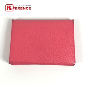 愛馬仕名片夾、證件夾、Calvi Duo、Calvi Duo 對折皮夾