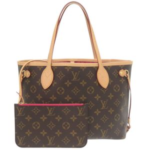Like new Louis Vuitton Neverfull PM with pouch, Monogram Pivoine M41245, IC tag, tote bag, LV 1652 [Pre-owned] LOUIS VUITTON