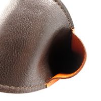 미품 헤르메스 휴고 펜 케이스 쉐이블 오렌지 □K 각인 1078【중고】HERMES