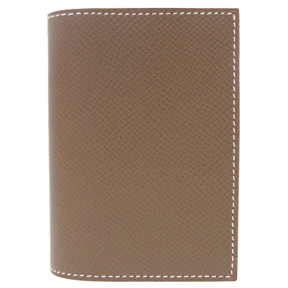 全新未使用愛馬仕 PM 愛普生皮革記事本封套 W 印章 (2024) 0152 [二手] 愛馬仕