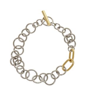 Excellent condition Alexander Wang choker in silver and gold, 1666 [Pre-owned] Alexander Wang