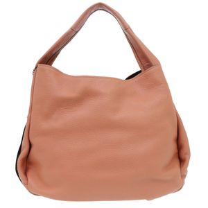 미품 코치 밴디트 호보 86760 레더 핑크 토트 백 0728【중고】 ​​COACH